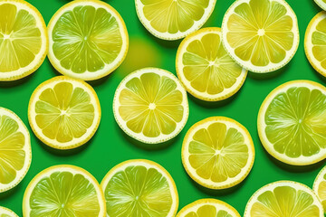 Zesty Delights: Lemon Slices Pattern Unleashed