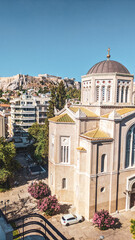 vue acropole Athènes Grèce