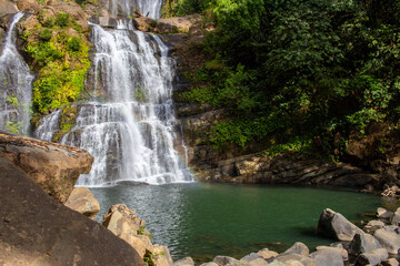 Fototapeta na wymiar Costa Rica Waterfall