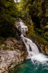 Obraz premium waterfall in the mountains