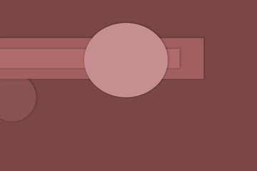 Geometric abstract background with shadow paper cut layers