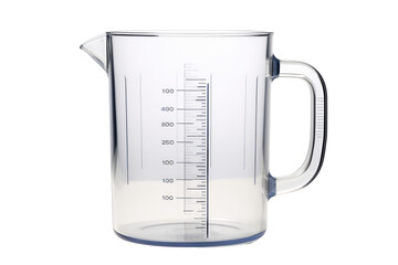 kitchen Measuring cups , Transparent background. generative AI