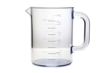 kitchen Measuring cups , Transparent background. generative AI