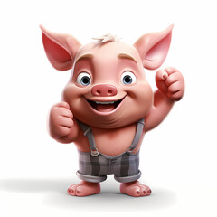 Pig Muscle Illustration