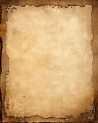 Naklejka premium wood frame with a line of the border on old rustic vintage paper