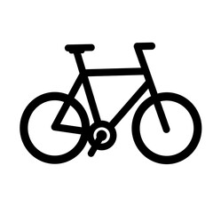Fototapeta premium bicycle icon vector