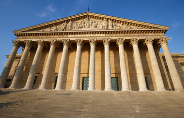 The French national Assembly- Bourbon palace , Paris, France