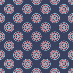 Elegant vector geometric seamless pattern.