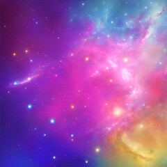 Obraz premium background with stars