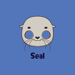 Seal mask for costume party, Halloween, various festivities