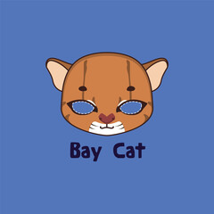 Bay cat mask for costume party, Halloween, various festivities