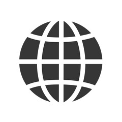  globe, web icon