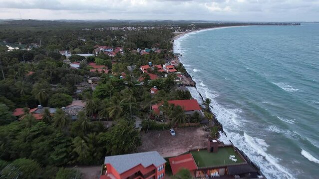 aerial of Porto de Galinhas Beach
vista a&eacute;rea da praia de porto de galinhas