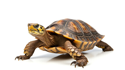 Obraz premium Hawksbill Sea Turtles isolated on white