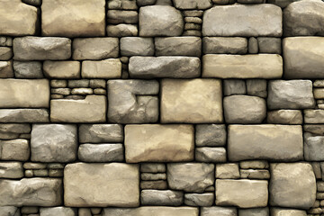 rocks or stone wall texture for web site or mobile devices, design element.