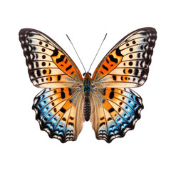 Obraz premium Butterfly isolated on transparent background. Generative ai