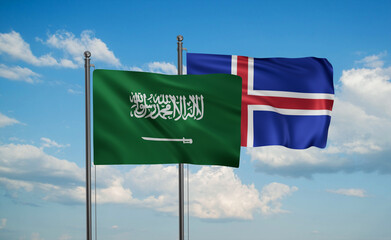 Iceland national flag