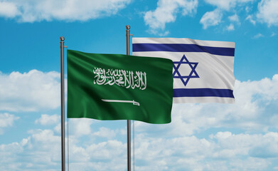 Israel and Saudi Arabia, KSA flag