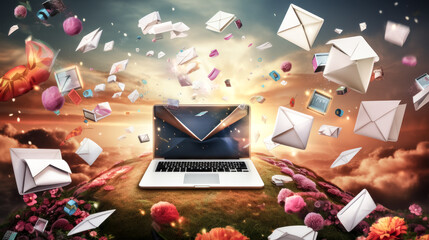 They created an eye-catching email marketing campaign using generative AI.