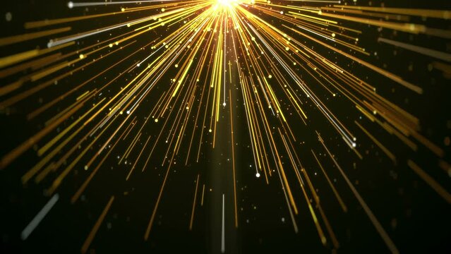 Gold elegant line background