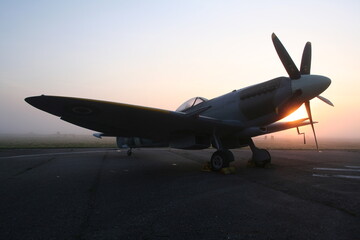 Fototapeta na wymiar Supermarine Spitfire 