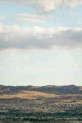 Augrabies national park in South Africa is a nature reserve with the Orange river running through it.
