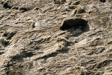 Augrabies national park in South Africa is a nature reserve with the Orange river running through it.
