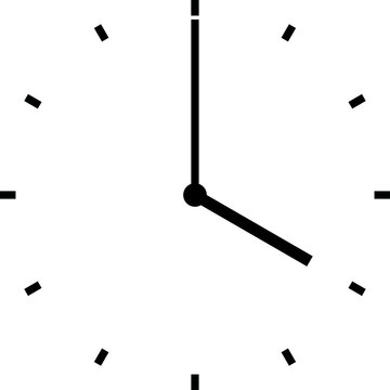 clock at 4 am or 4 pm or 16