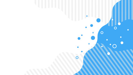 Abstract Bubble Geometric Wavy, Memphis Style Background