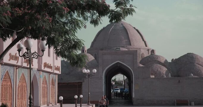 Old Dome Shopping Market In Bukhara, Uzbekistan