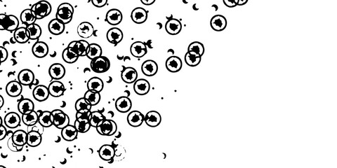 Abstract grunge monochrome texture. Vector background