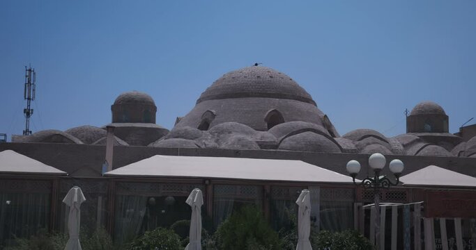 Old Dome Shopping Market In Bukhara, Uzbekistan