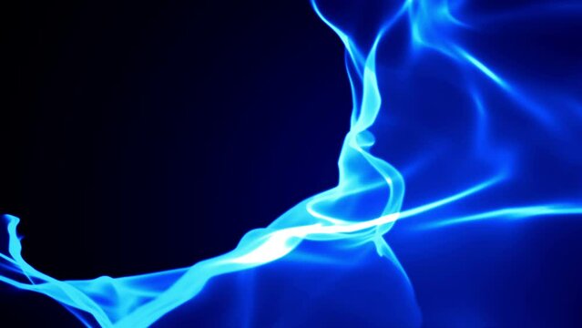 Blue wave energy light background