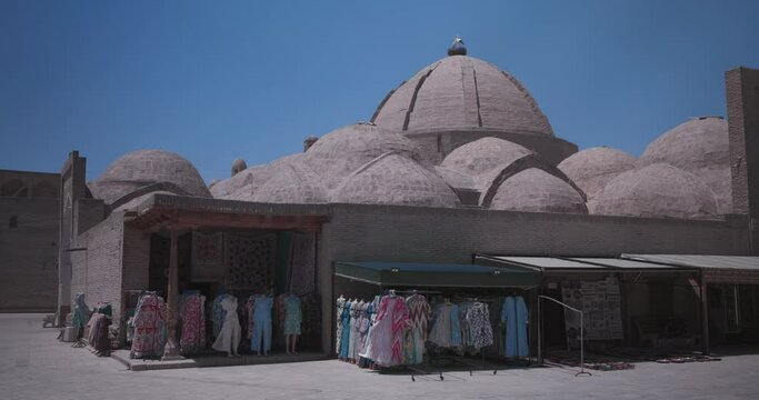 Old Dome Shopping Market In Bukhara, Uzbekistan