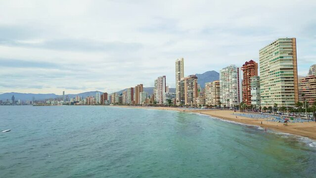 Benidorm (Costa Blanca, Spain) Drone
