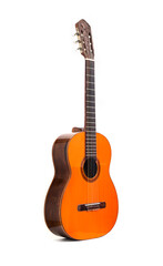 Fototapeta na wymiar Old brazilian guitar for bossa nova music style