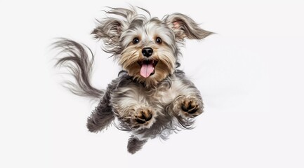 Naklejka premium Cute puppy dog