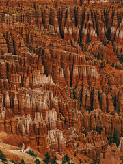Bryce canyon rock formations