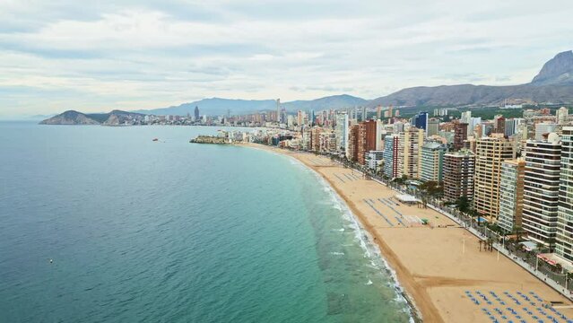 Benidorm (Costa Blanca, Spain) Drone