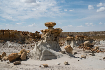 Bisti Badlands/Valley of Dreams, New Mexico