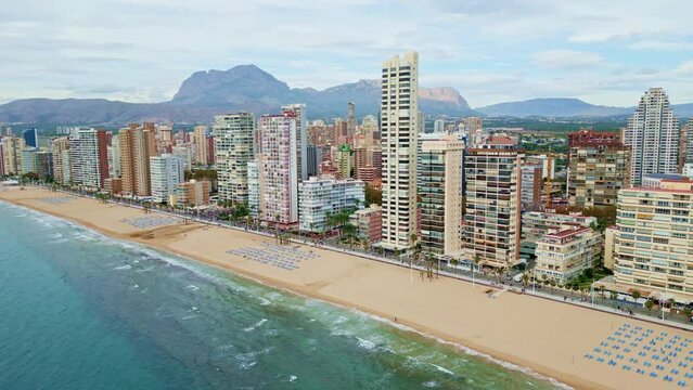 Benidorm (Costa Blanca, Spain) Drone