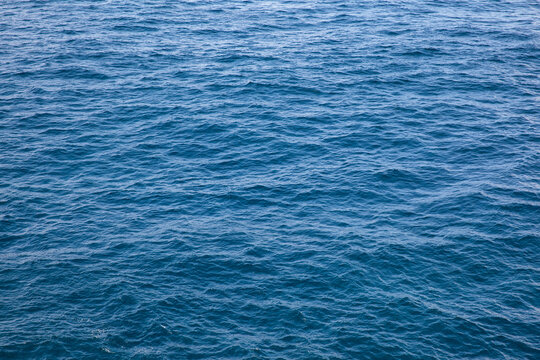 Blue ocean sea water texture background - Powered by Adobe