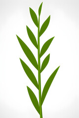 Obraz premium bamboo leaves, generative ai