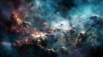 Obraz na płótnie Canvas Stunning Galaxy. Stunning night sky with lots of stars