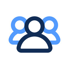 group outline color icon