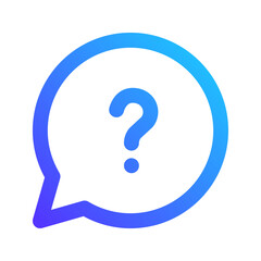 faq gradient icon