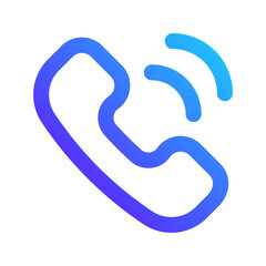 contact gradient icon