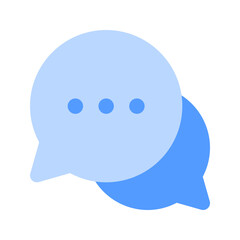 chat bubble duotone icon