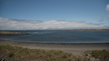 Panorama of Half Moon Bay  at Westhaven Beach Park - 3