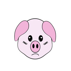 Cute pig cartoon
